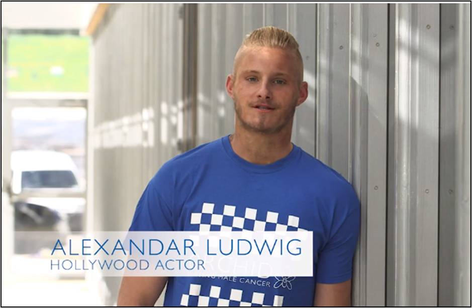 Alexander Ludwig – Orchid Male cancer Charity