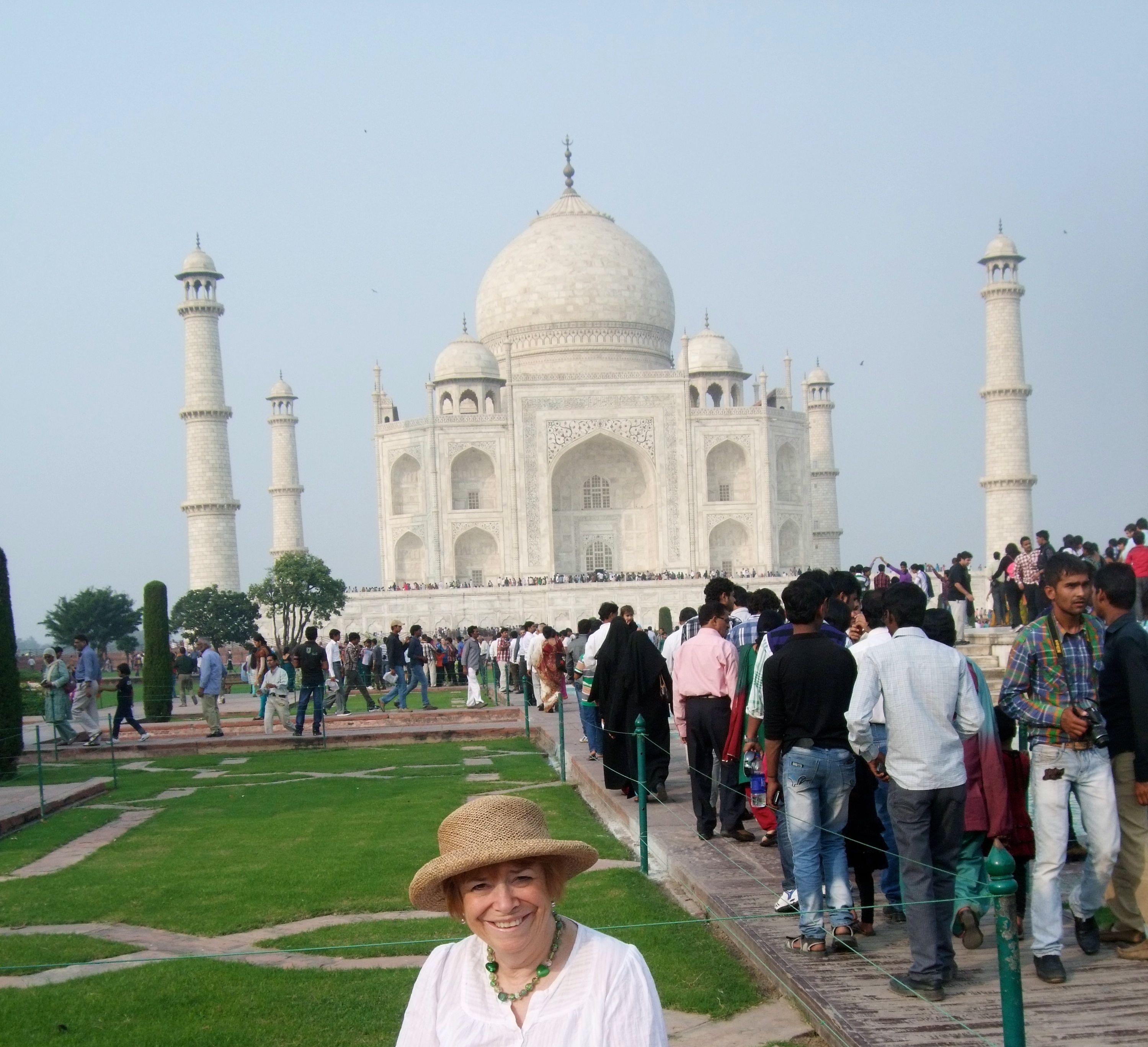 Stannp - Anne at Taj Mahal