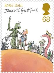 Roald Dahl stamp