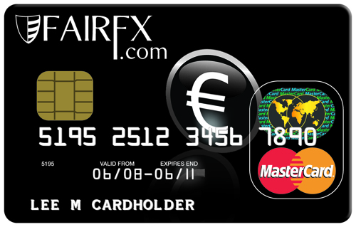 FairFX card