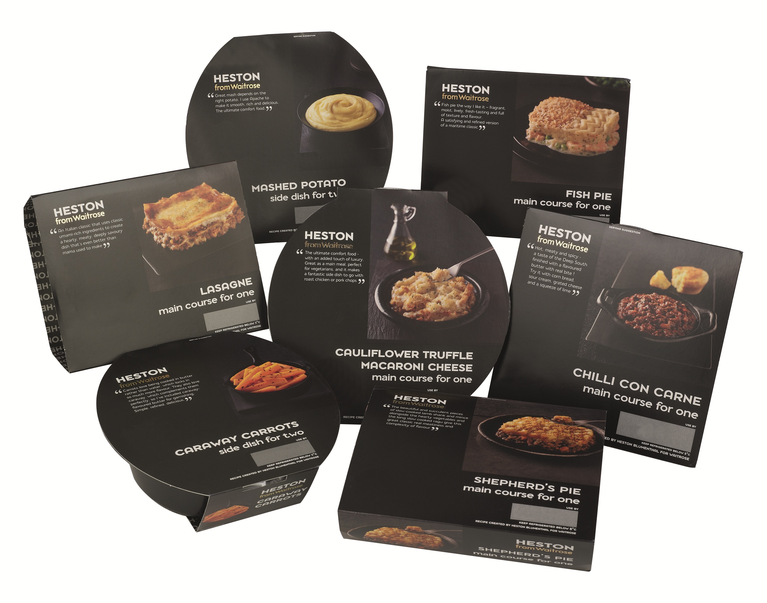 Heston ready meals at Waitrose