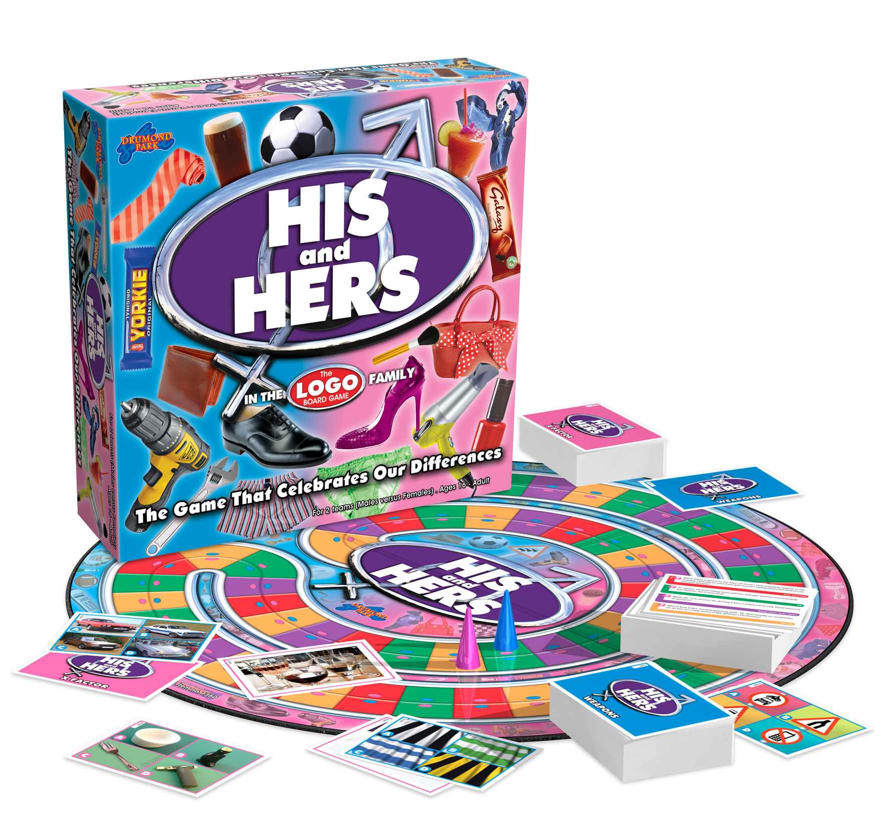 HIS & HERS board game