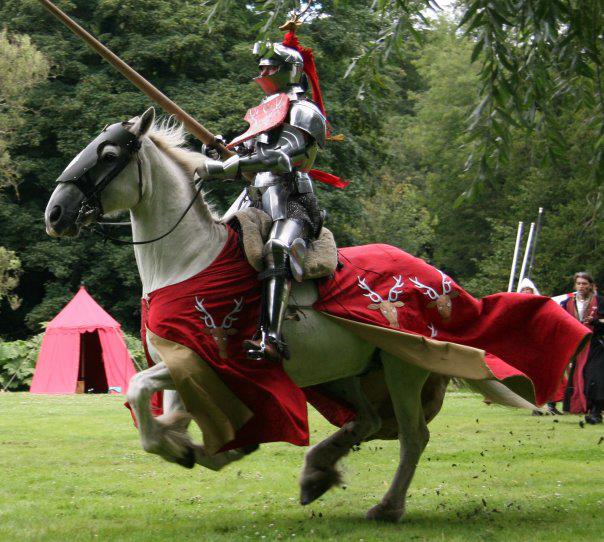 Jousting at Arundel Castle