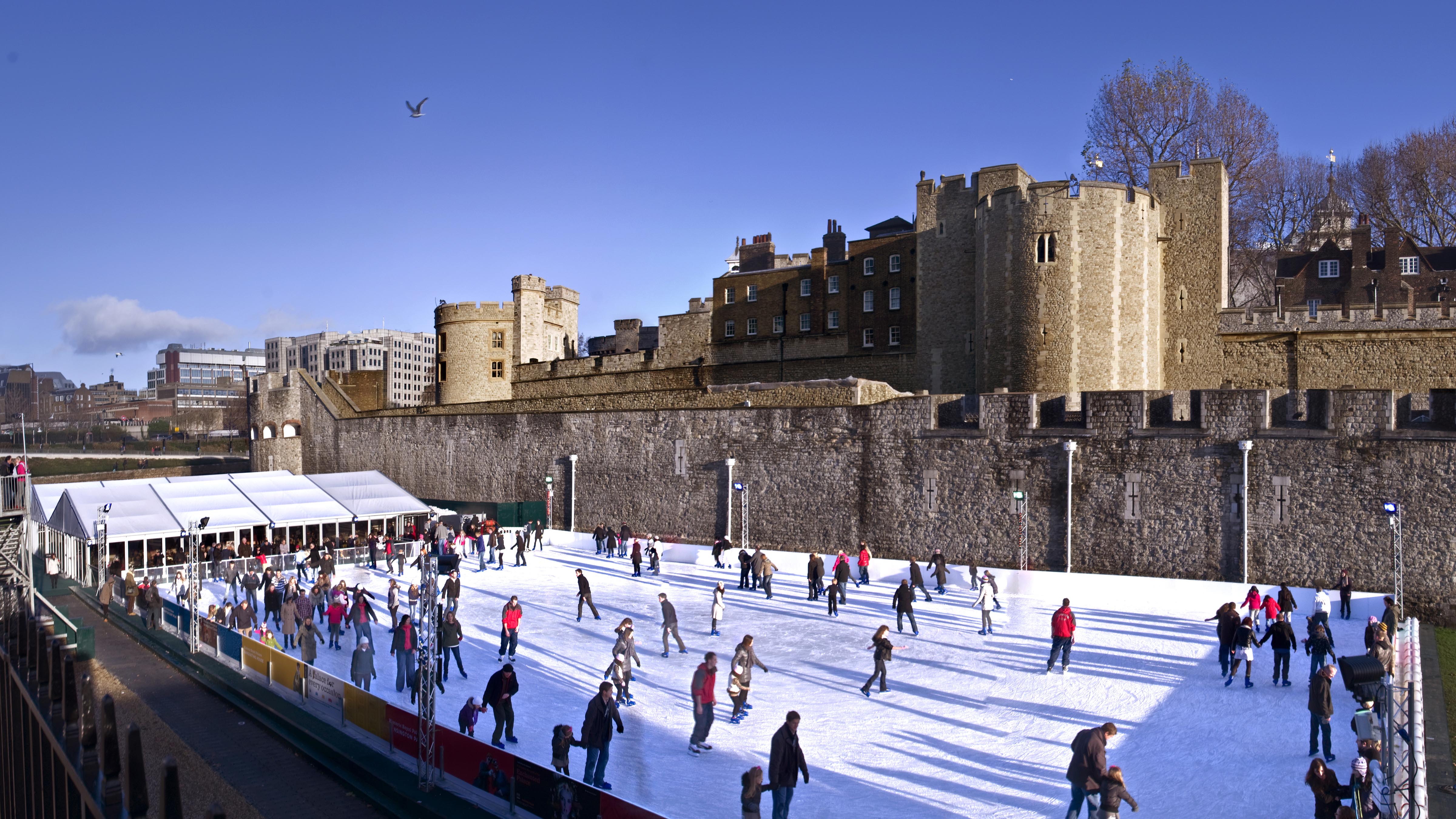 Tower of London ice skating