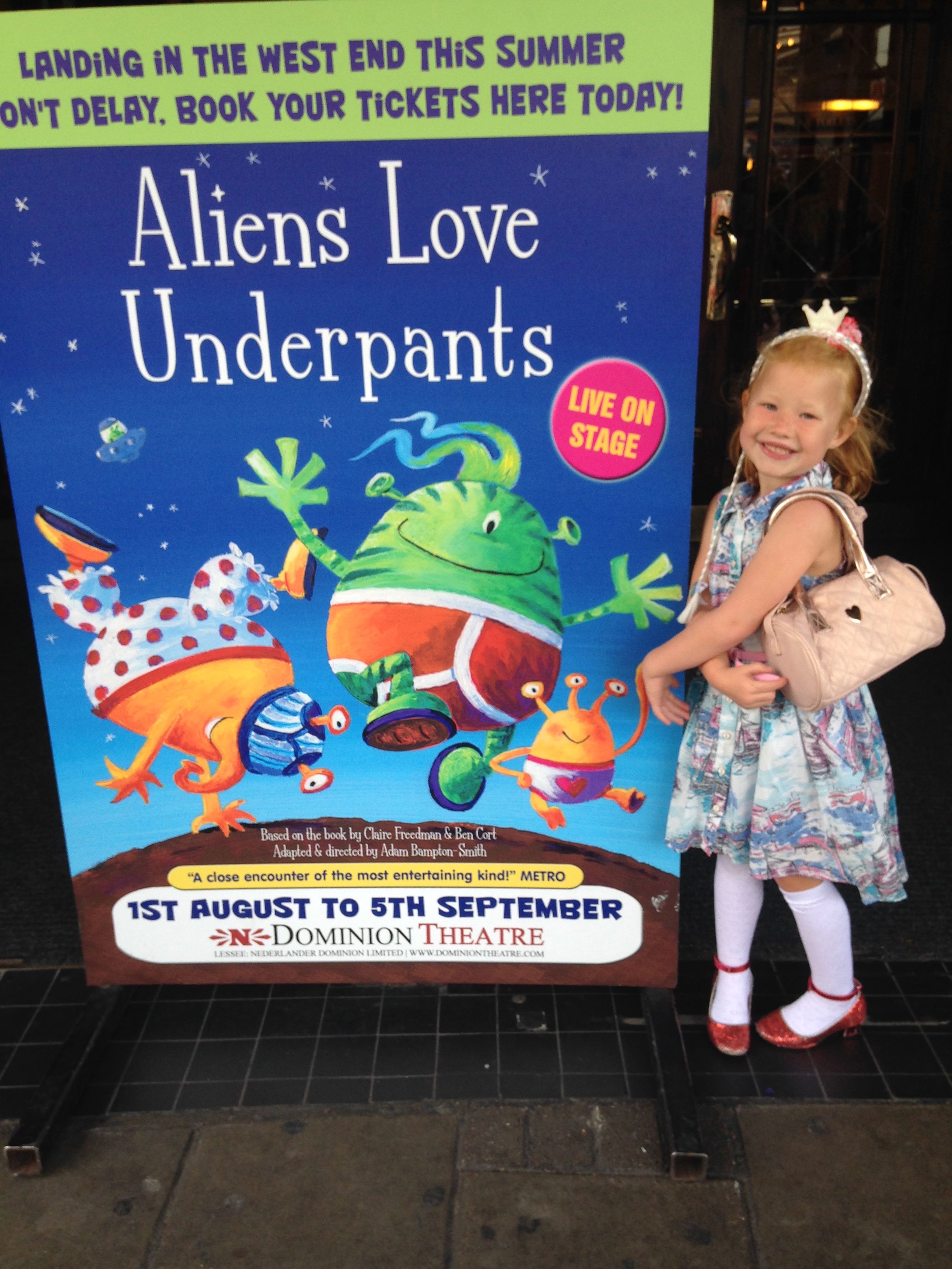 Harriet with Aliens poster