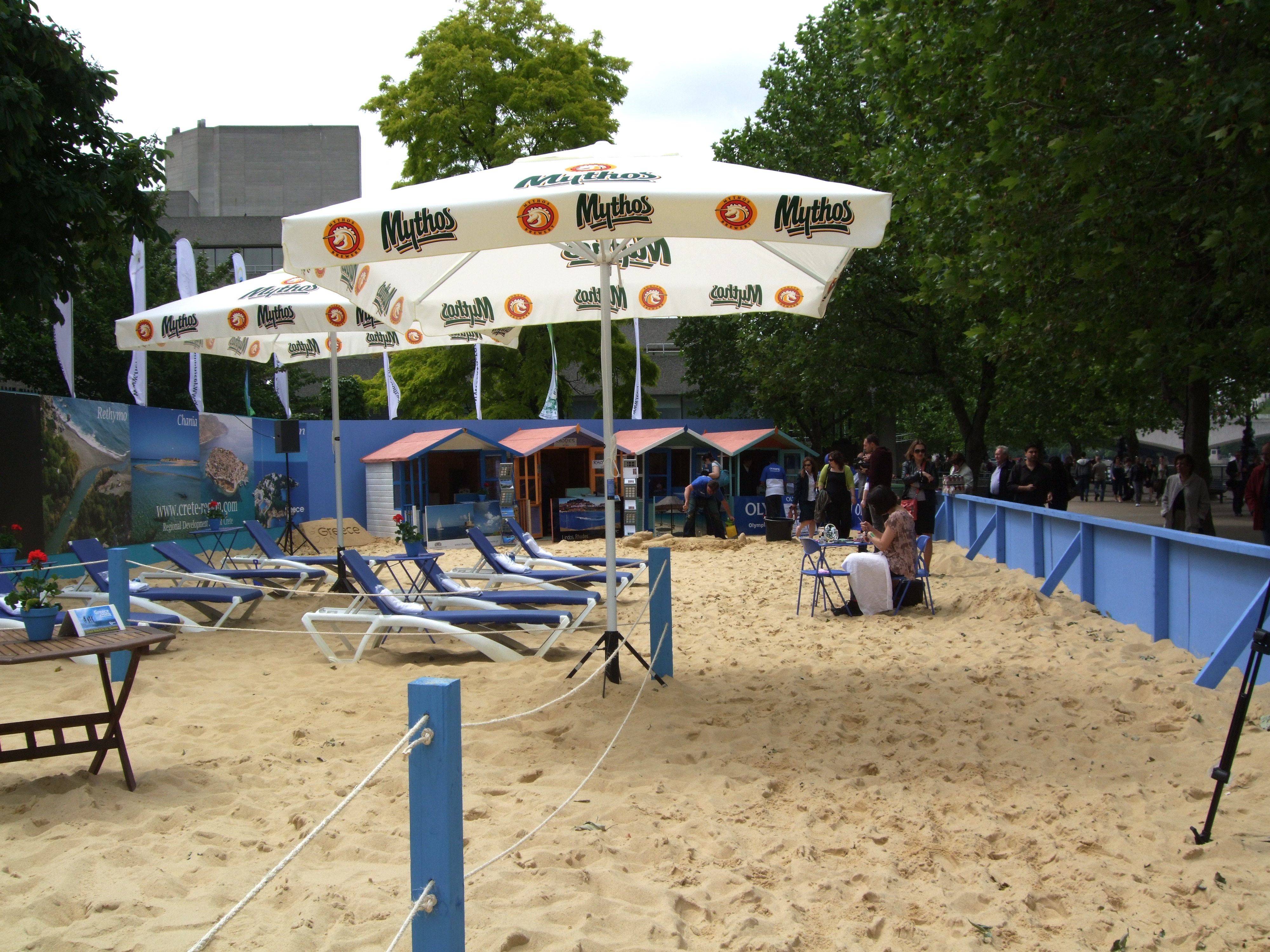 Greek Beach on Thames