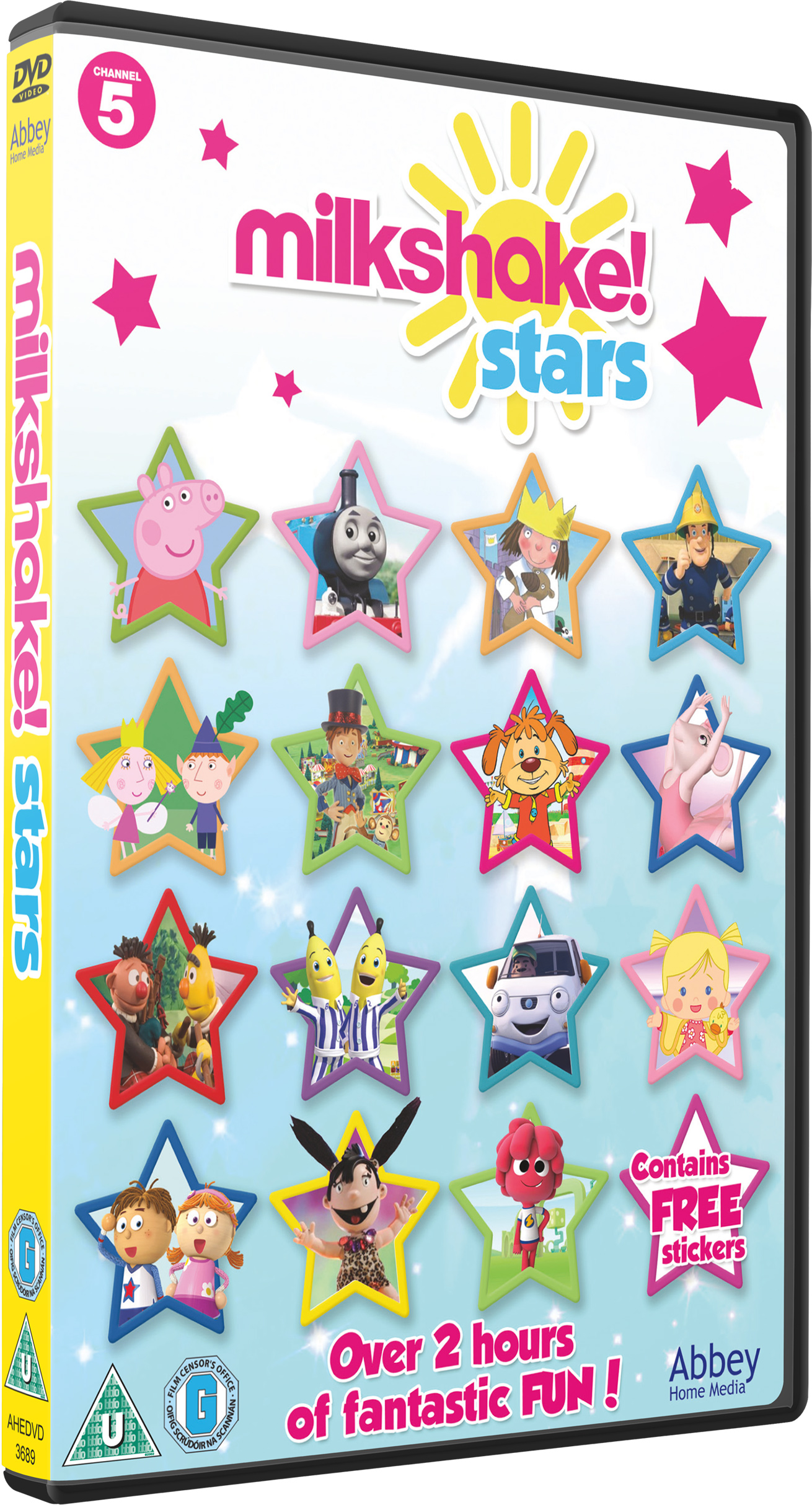 Milk Shake Stars DVD