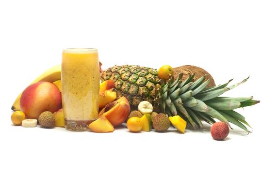 pineapple and grapefruit smoothie