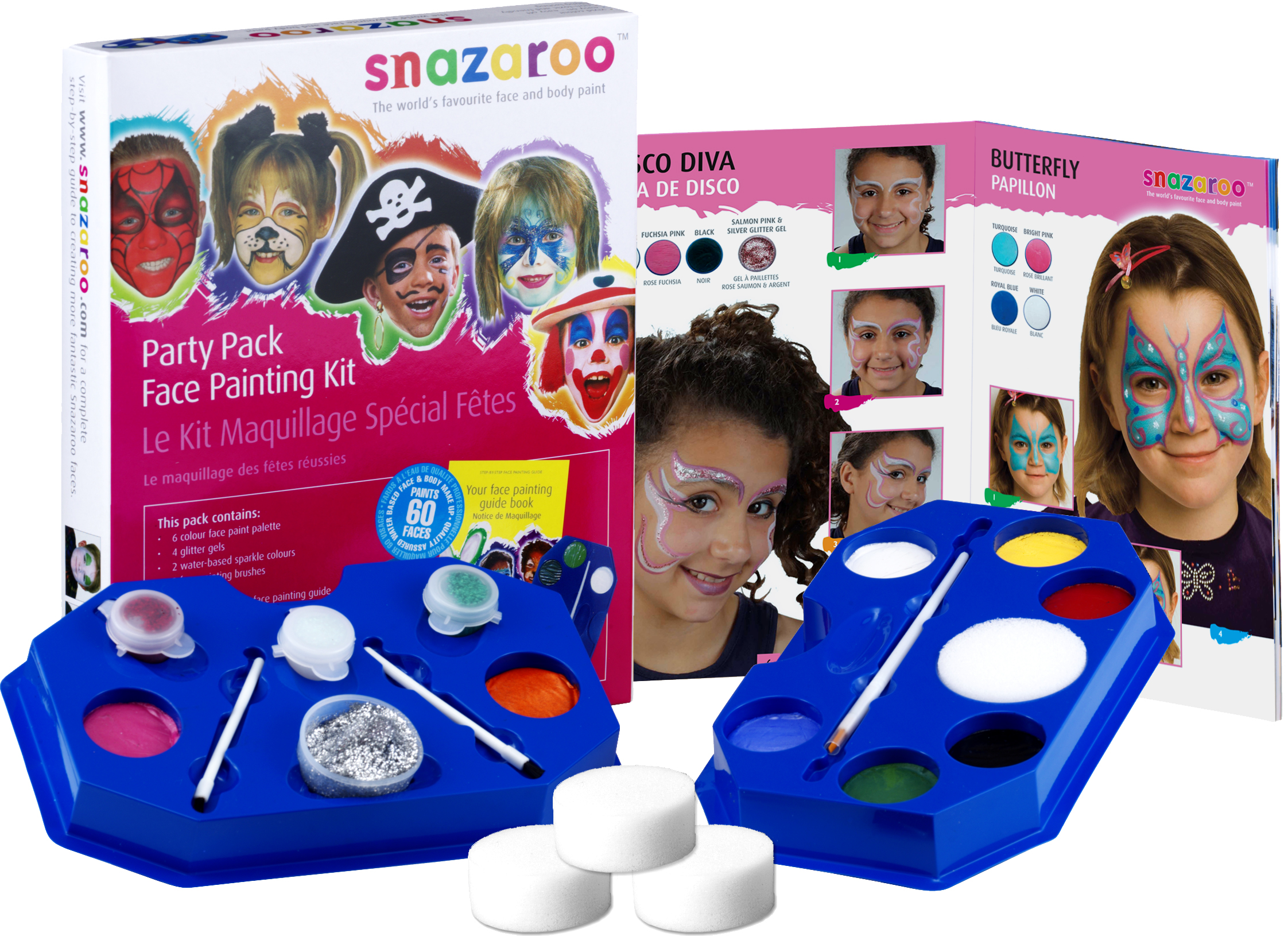 Sanzaroo face-painting kits