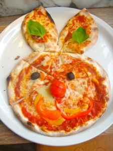 Vapiano - rabbit pizza