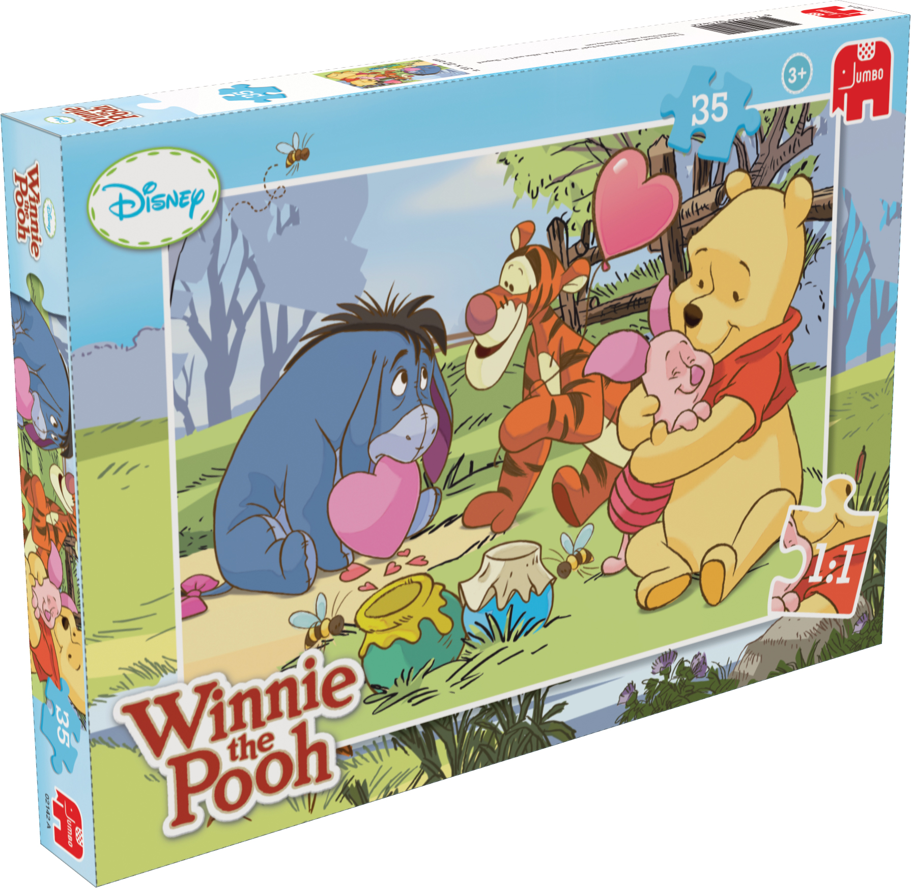 Jumbo Winnie the Pooh puzzle