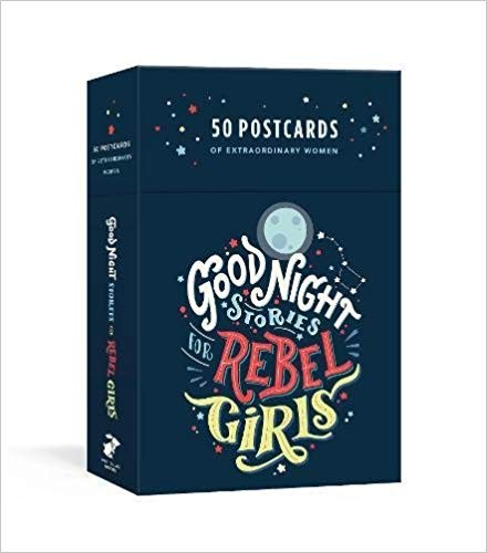 Goodnight Stories for Rebel Girls: 50 Postcards