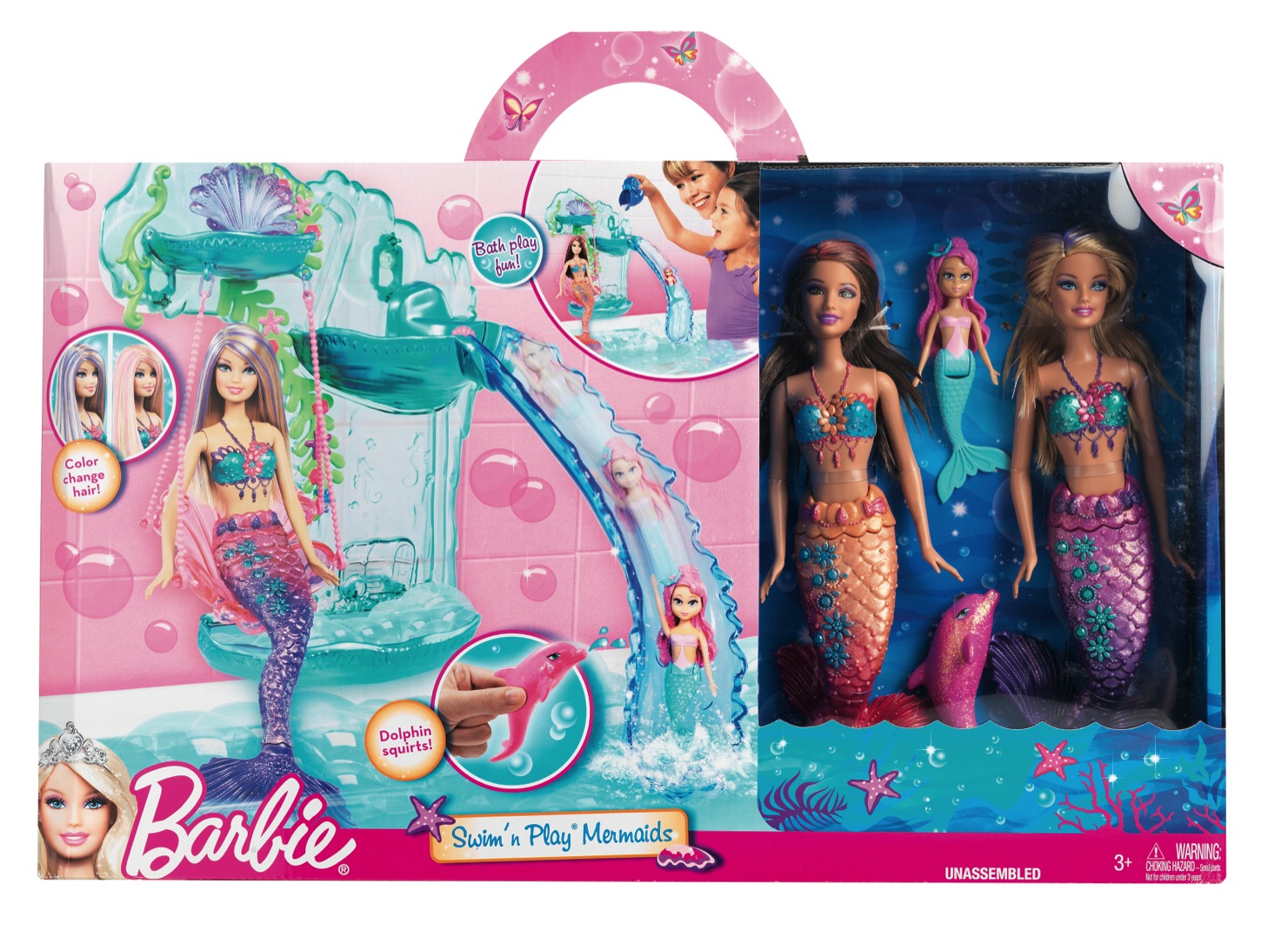 barbie mermaid playset