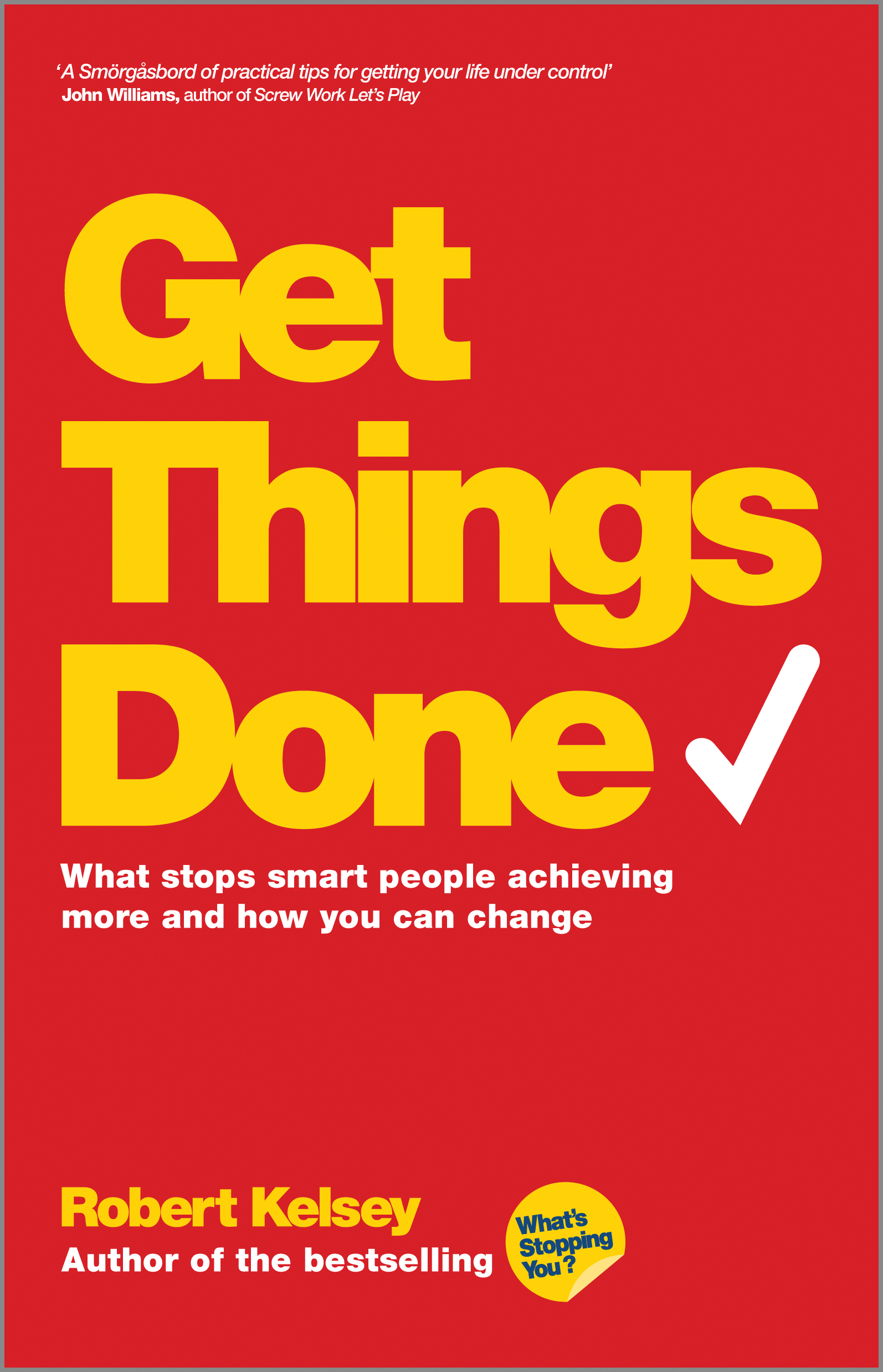 Go and get books. Getting things done книга. What stops you.