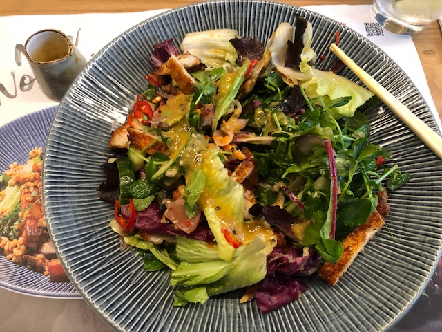 wagamama kiatsu salad