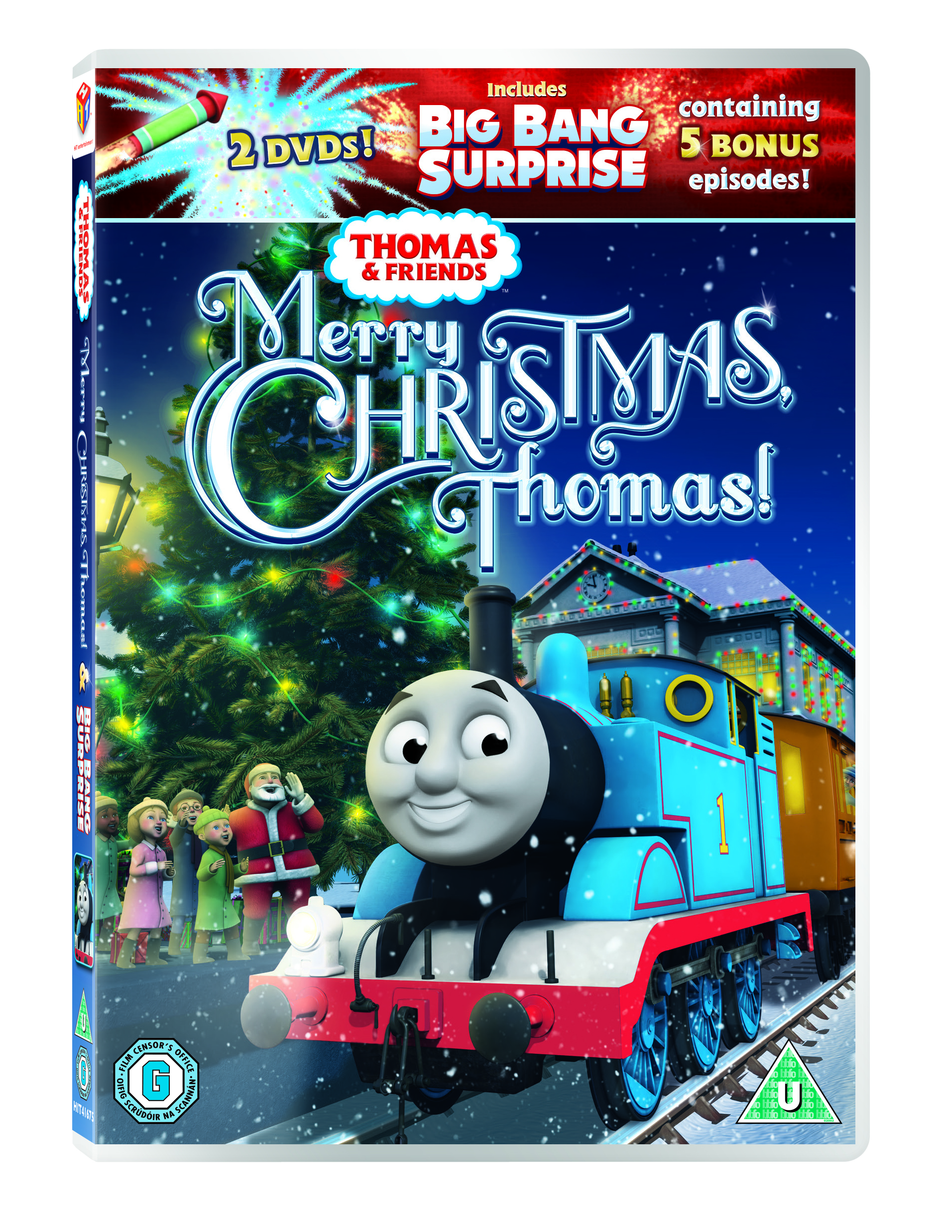Merry Christmas, Thomas DVD 