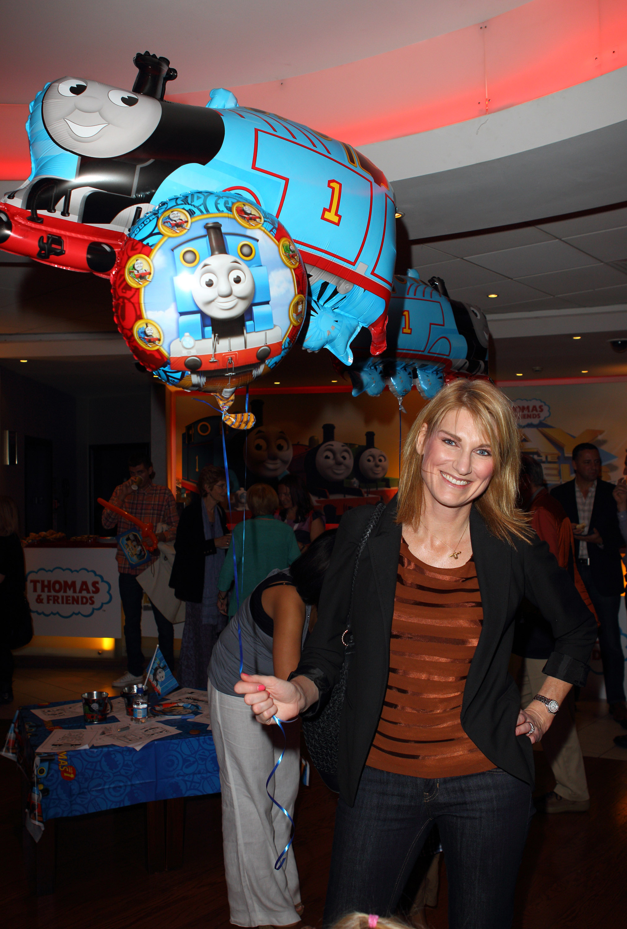 Sally Bercow at Thomas DVD premiere