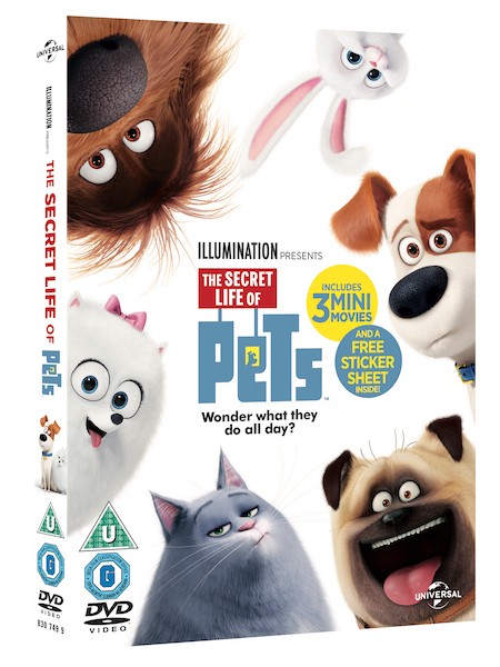 the Secret Life of Pets DVD