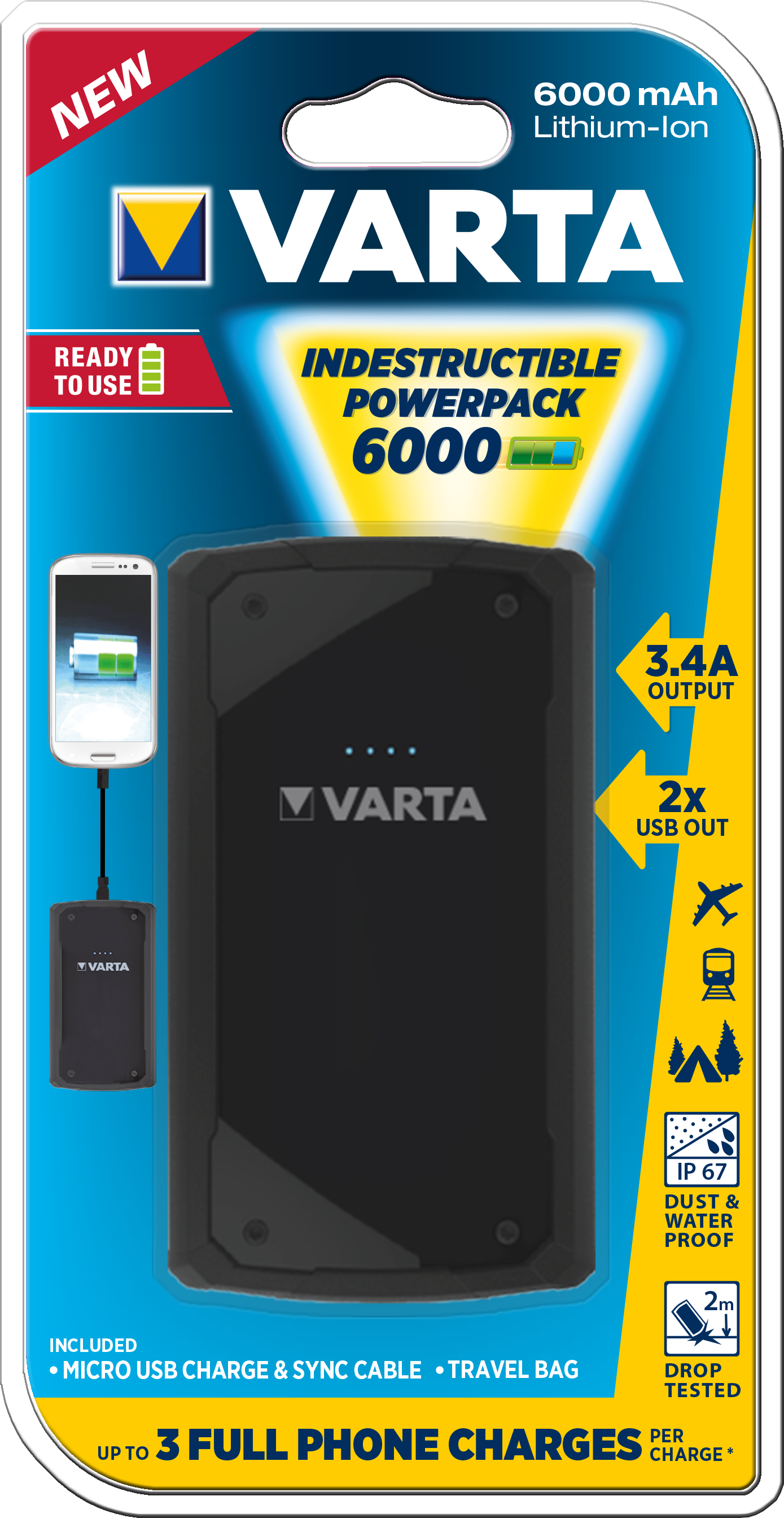 VARTA Indestructible Powerpack   