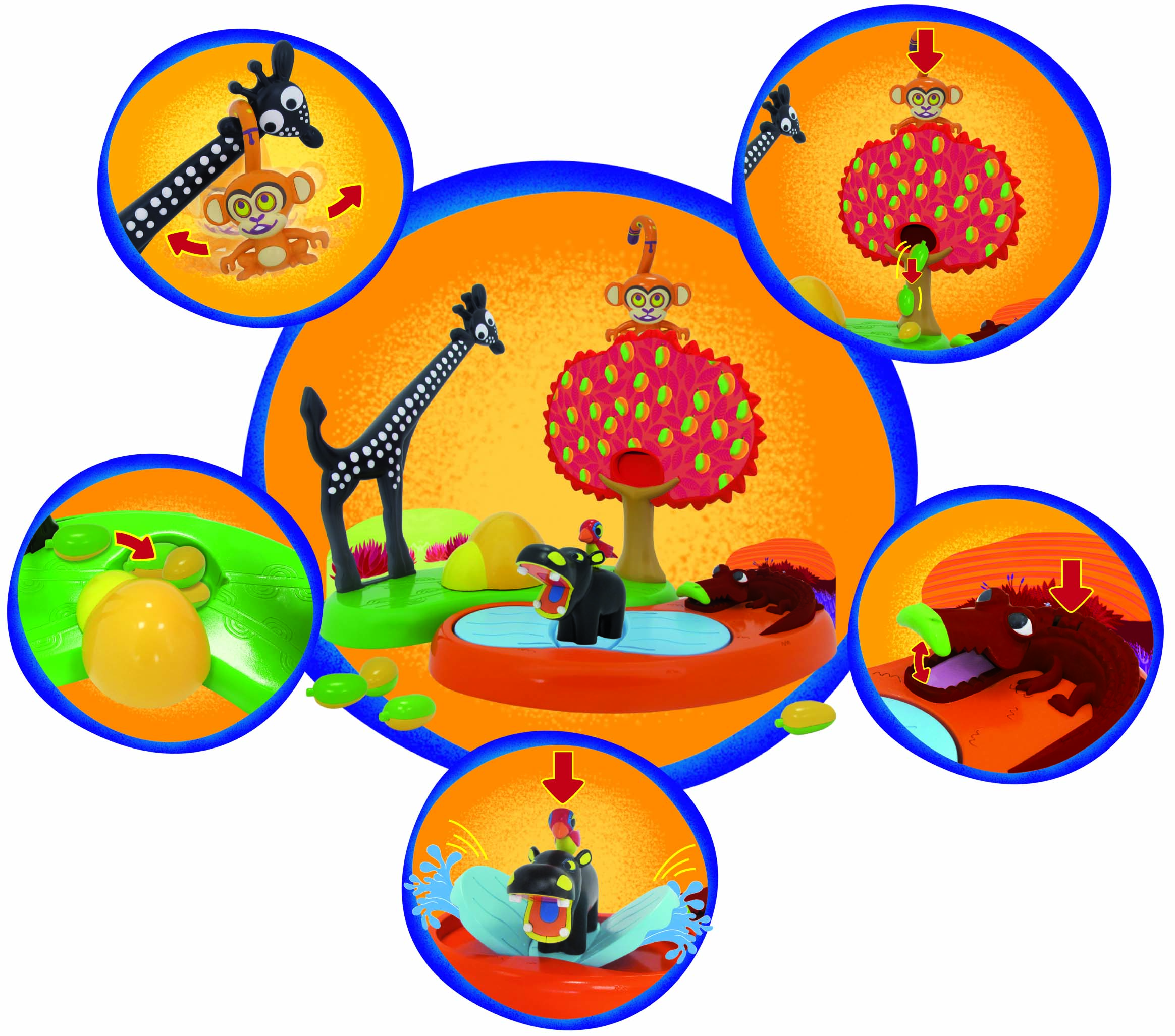 Tinga Tinga Tales Water Hole Play Set