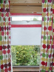 Sunbuster Blackout Blinds - open