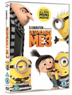 Despicable Me 3 DVD