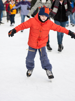 ice skating