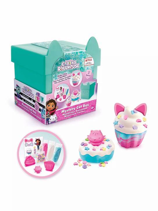 DreamWorks Gabby's Dollhouse Mystery Cat Box: Clay