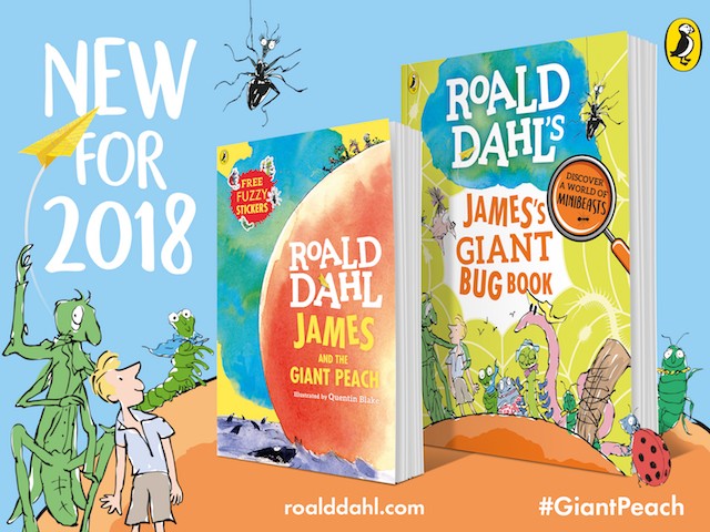 James and the Giant Peach new editions