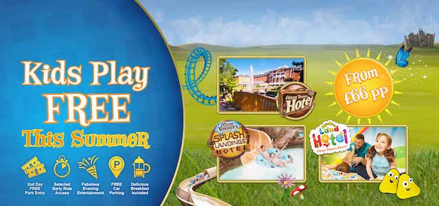 Kids Play for free at Alton Towers