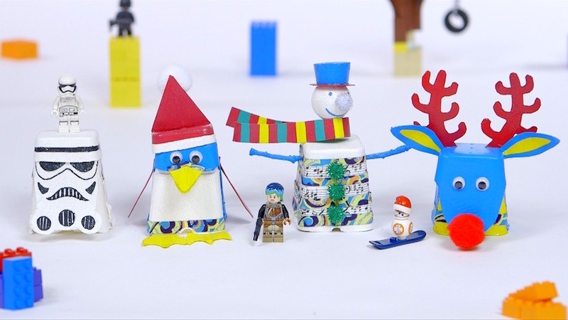 Be creative with LEGO Advent box