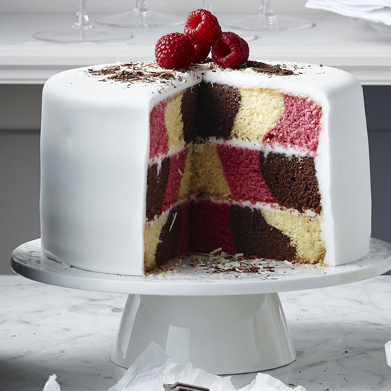 Lakeland checkerboard cake