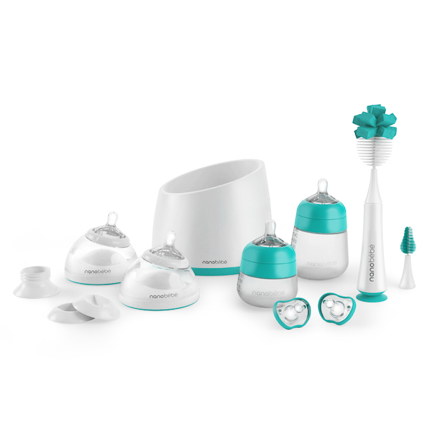 Nanobebe UK Baby Bottle Complete Feeding Set