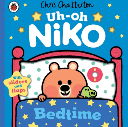 Uh-oh Niko Bathtime and Uh-oh Niko Bedtime by Chris Chatterton