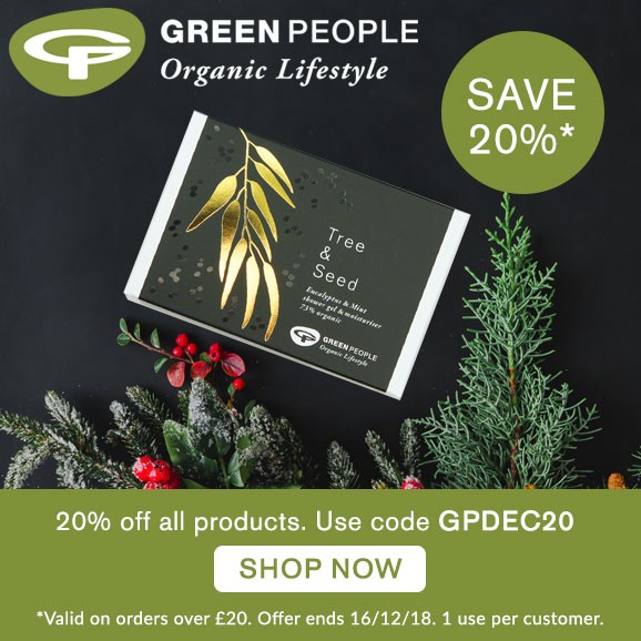 Green People Discount Banner