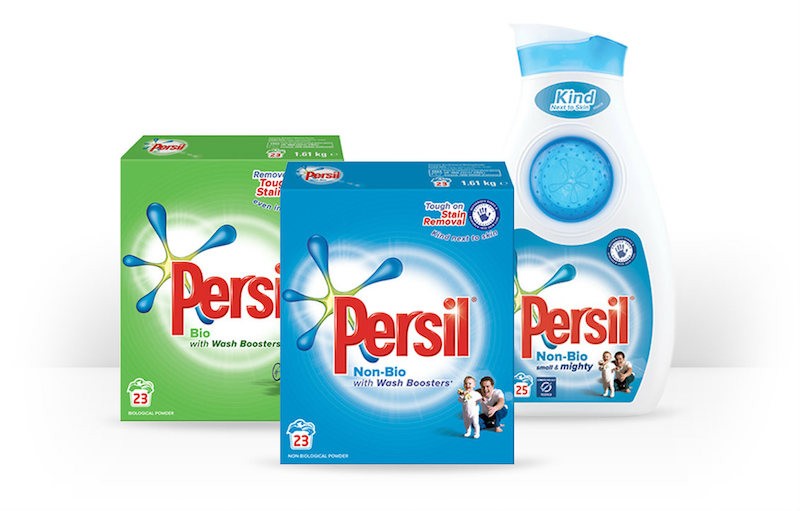 Persil wash and fold with zipjet