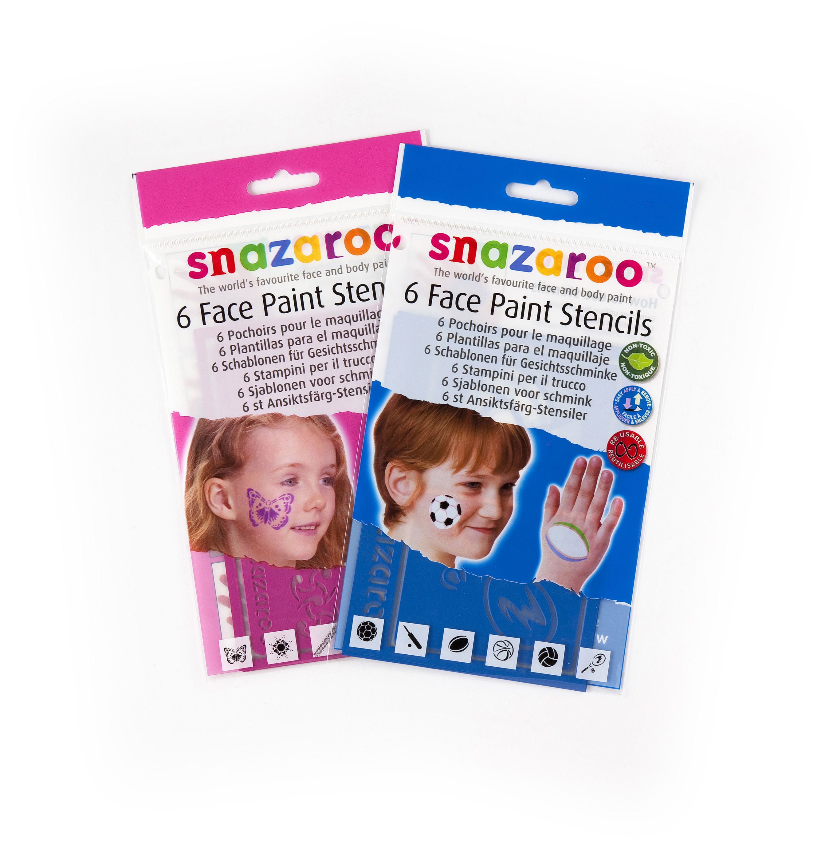 Snazaroo stencils