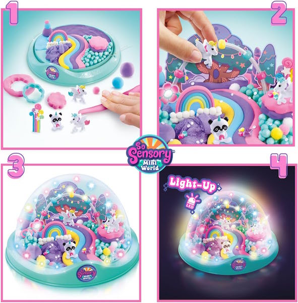 So Sensory Light-Up Unicorn World from Canal Toys