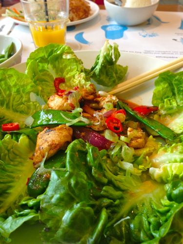 wagamama warm chicken salad