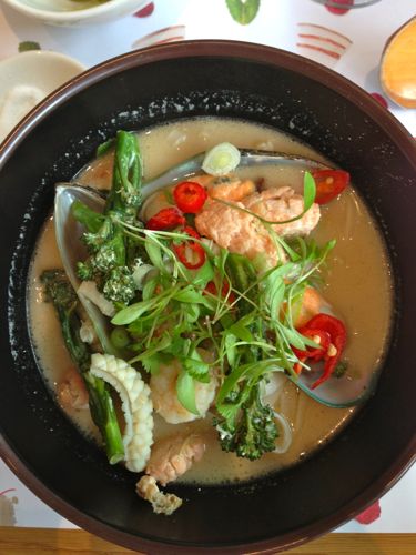 wagamama coconut seafood broth